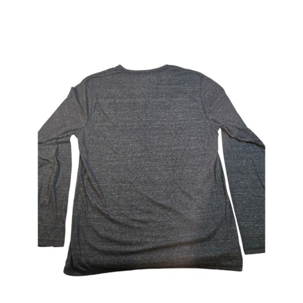 Public Opinion Mens Charcoal Heather Grey Long Sleeve Henley Shirt XXL PS370490Y - Picture 6 of 7